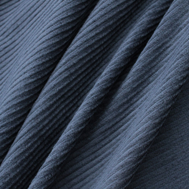 Washed 4.5 Wale Chunky Cord - Navy
