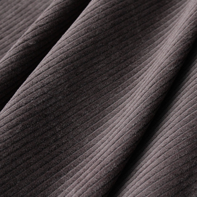 Washed 4.5 Wale Chunky Cord - Dark Brown