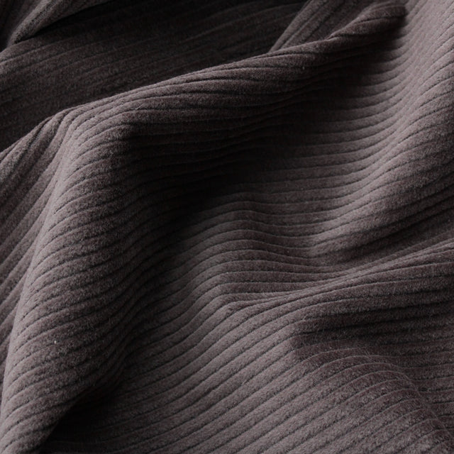 Washed 4.5 Wale Chunky Cord - Dark Brown