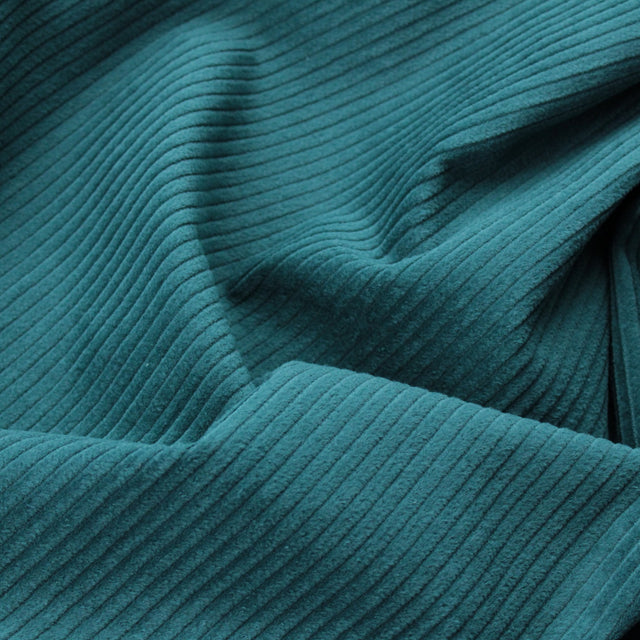 Washed 4.5 Wale Chunky Cord - Emerald