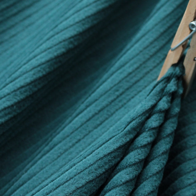 Washed 4.5 Wale Chunky Cord - Emerald