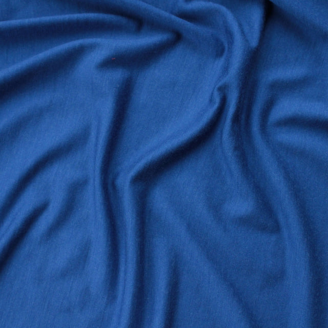 Merino Wool Jersey - Cobalt