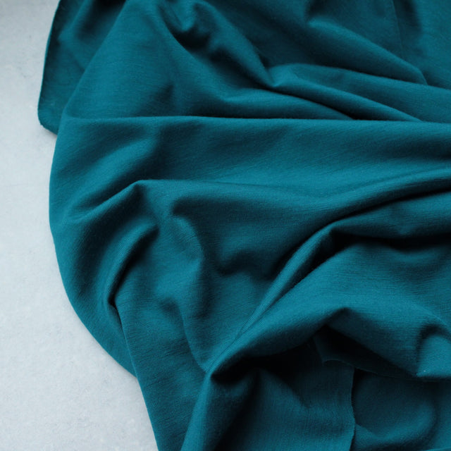 Merino Wool Jersey - Teal
