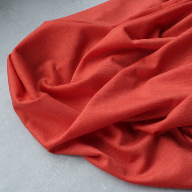 Merino Wool Jersey - Pumpkin