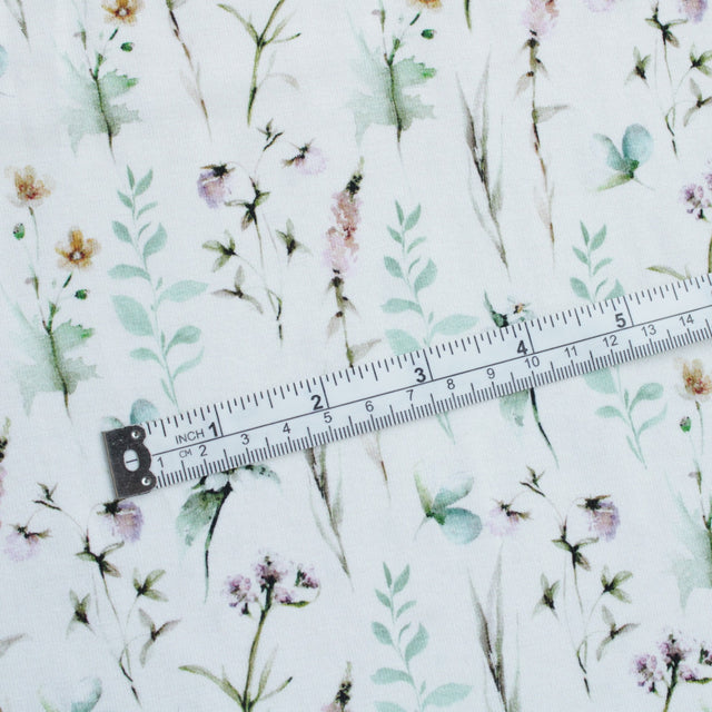 Organic Cotton Jersey - Flora