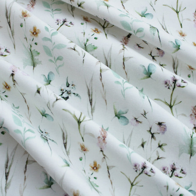 Organic Cotton Jersey - Flora
