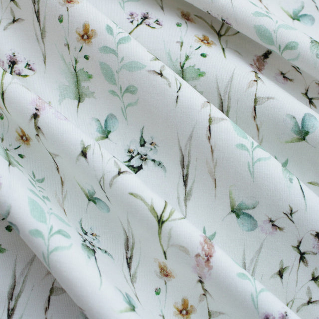 Organic Cotton Jersey - Flora