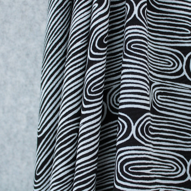 Viscose Borken Crepe - Loop