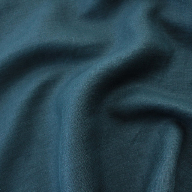 Midweight Luxe Linen - Petrol