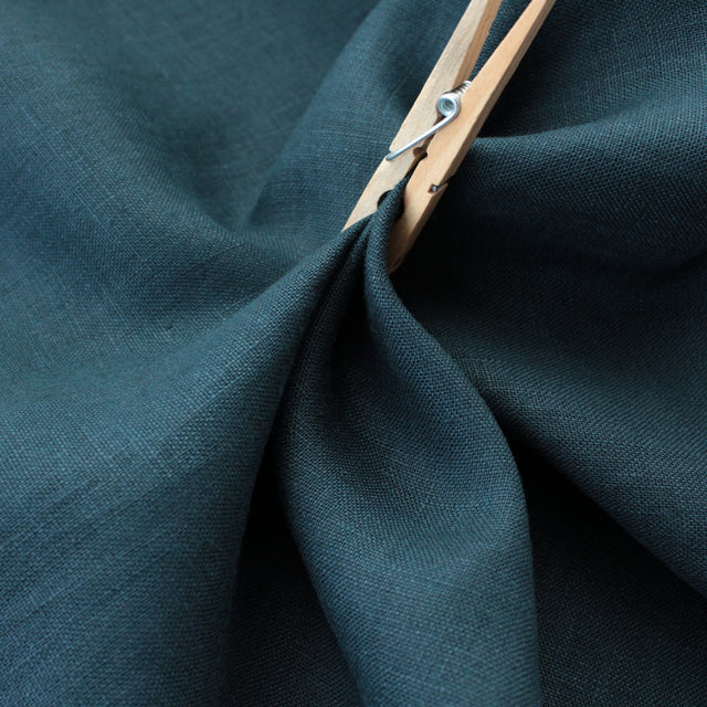 Midweight Luxe Linen - Petrol