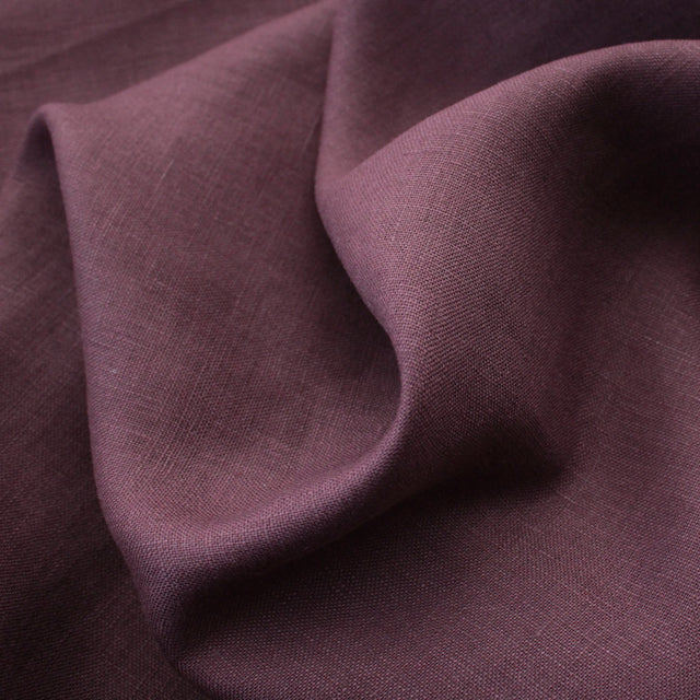Midweight Luxe Linen - Plum