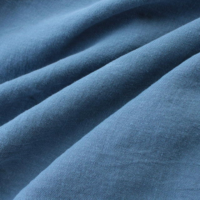 Washed Linen Twill - Denim