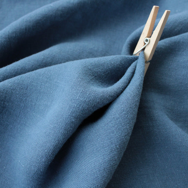 Washed Linen Twill - Denim