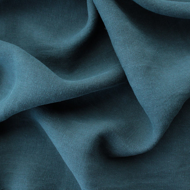 Washed Linen Twill - Jewel