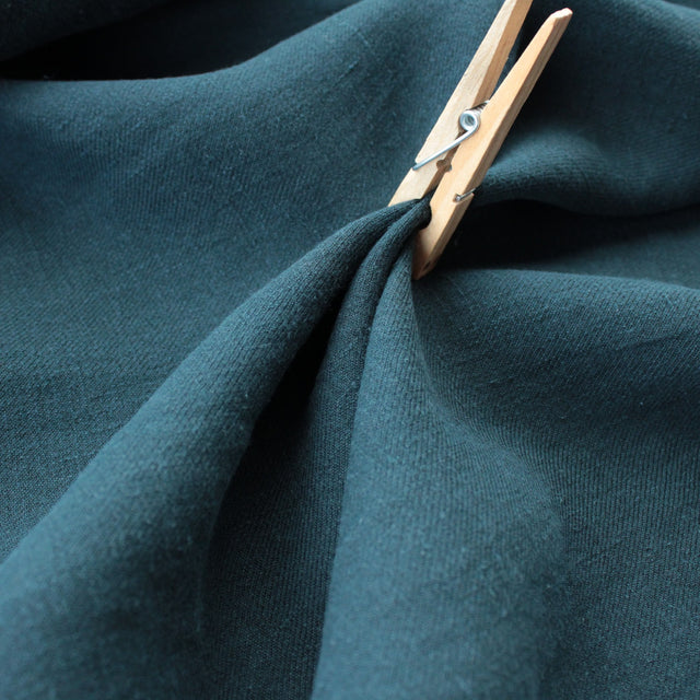 Washed Linen Twill - Jewel