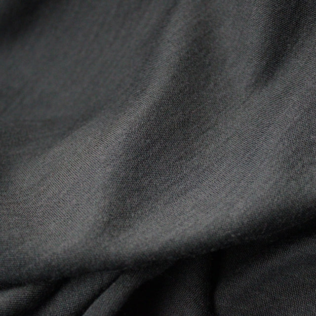 Merino Wool Interlock - Black