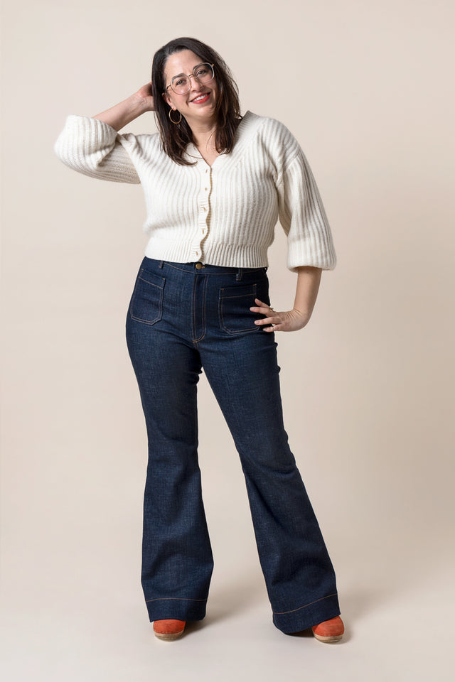 Jude Flare Jeans - Closet Core Patterns PDF