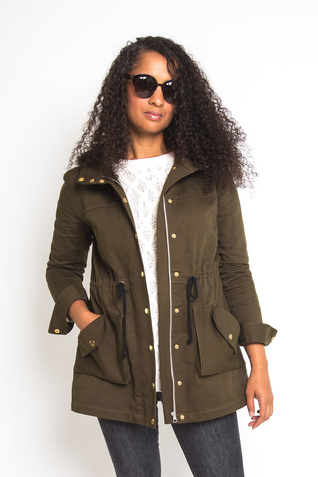 Kelly Anorak Jacket - Closet Core Patterns PDF