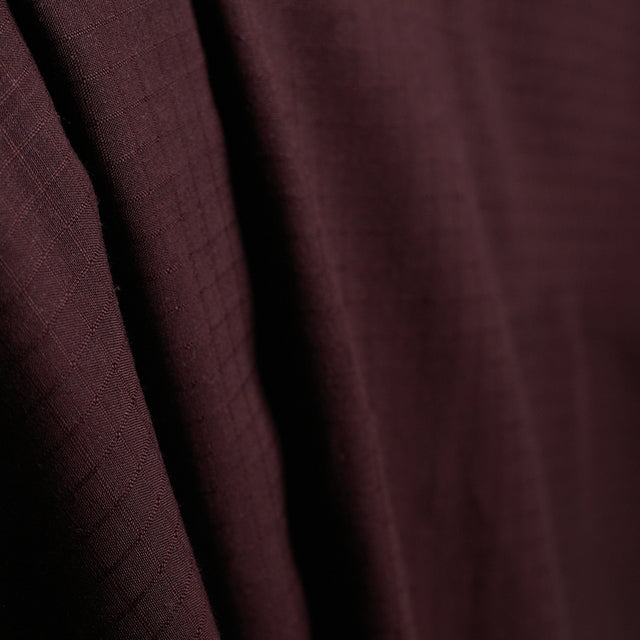 Viscose + Linen Blend 'Little Tile' - Crispy Brownie