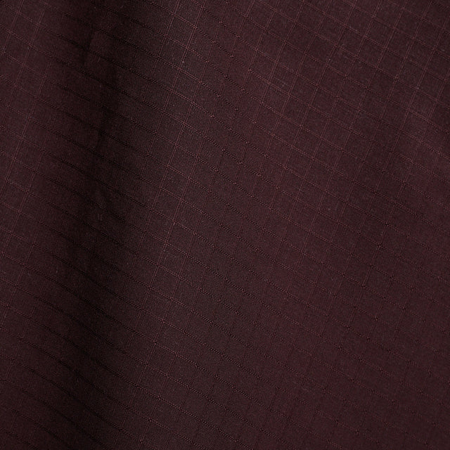 Viscose + Linen Blend 'Little Tile' - Crispy Brownie