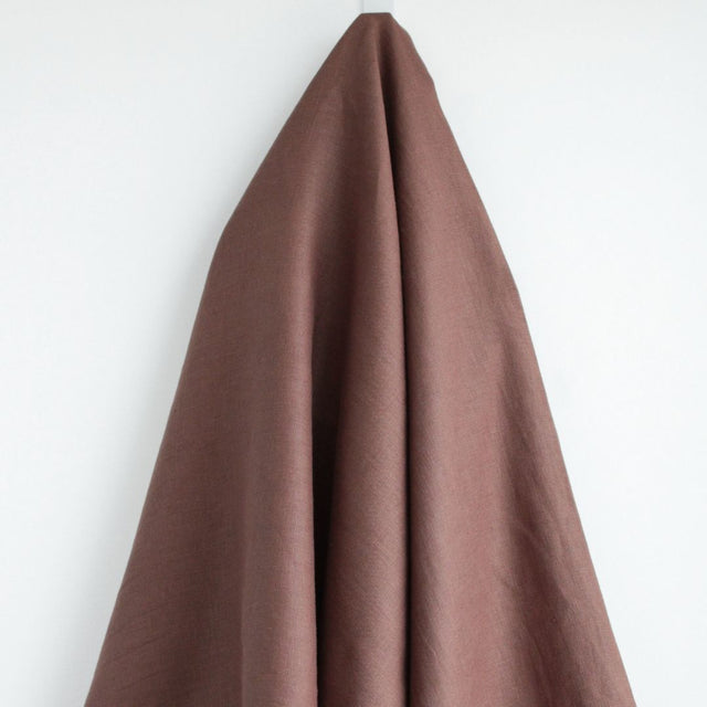 Midweight Luxe Linen - Cocoa