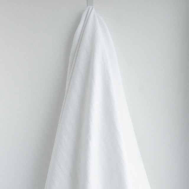Washed Linen Twill - White