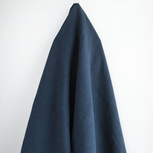 Washed Linen Twill - Indigo