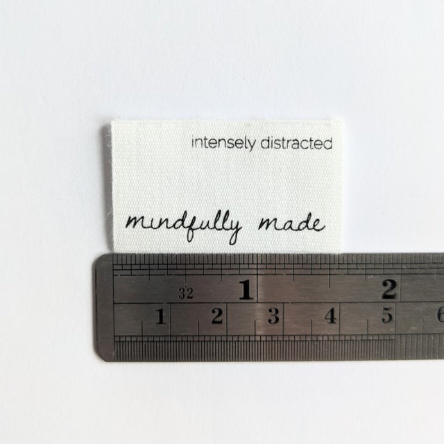 Intensely Distracted Labels - "Mindfully Made"