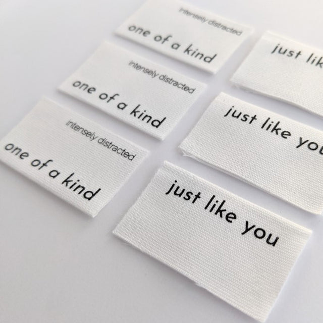 Intensely Distracted Labels - "One of A Kind, Just Like You"