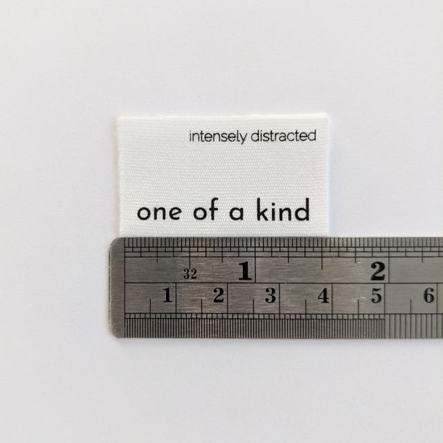 Intensely Distracted Labels - "One of A Kind, Just Like You"