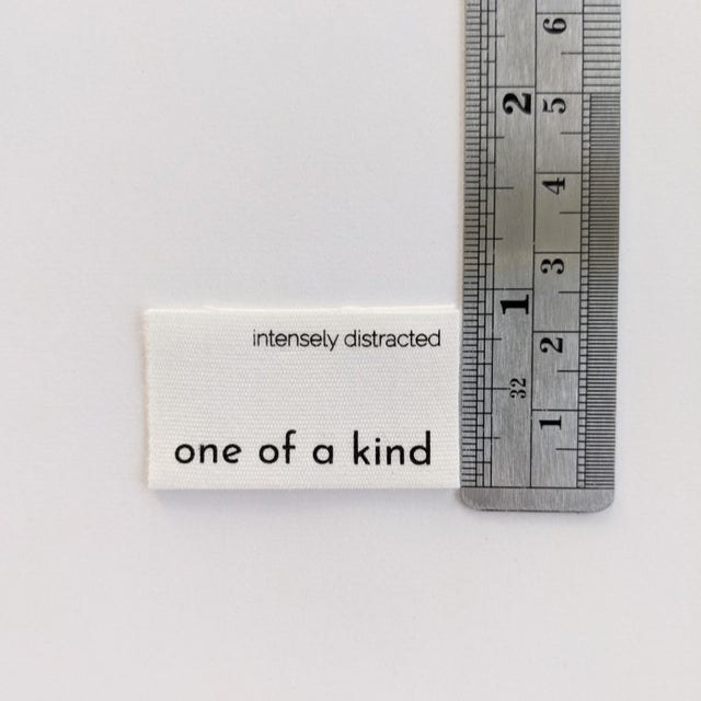 Intensely Distracted Labels - "One of A Kind, Just Like You"