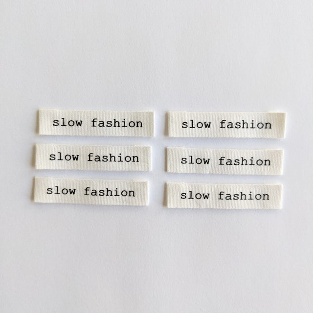 Intensely Distracted Labels - "Slow Fashion"