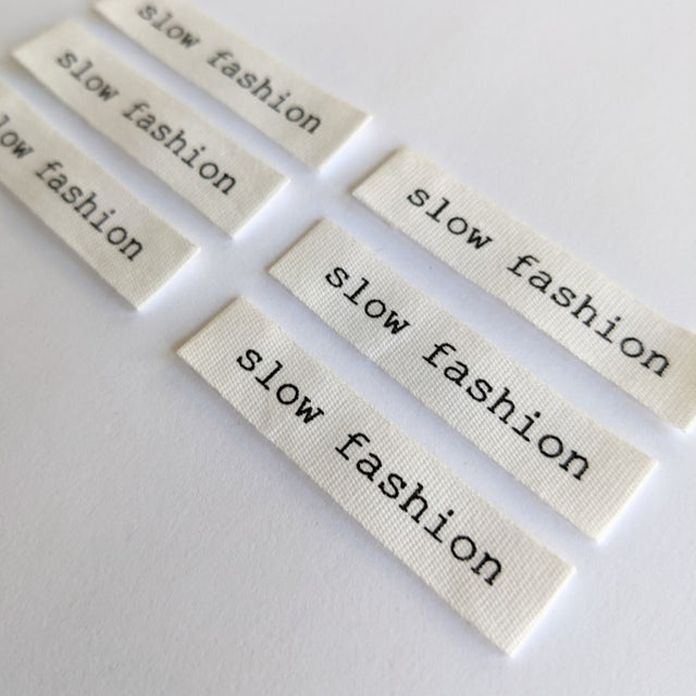 Intensely Distracted Labels - "Slow Fashion"