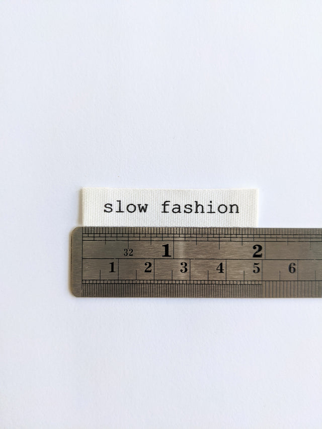 Intensely Distracted Labels - "Slow Fashion"