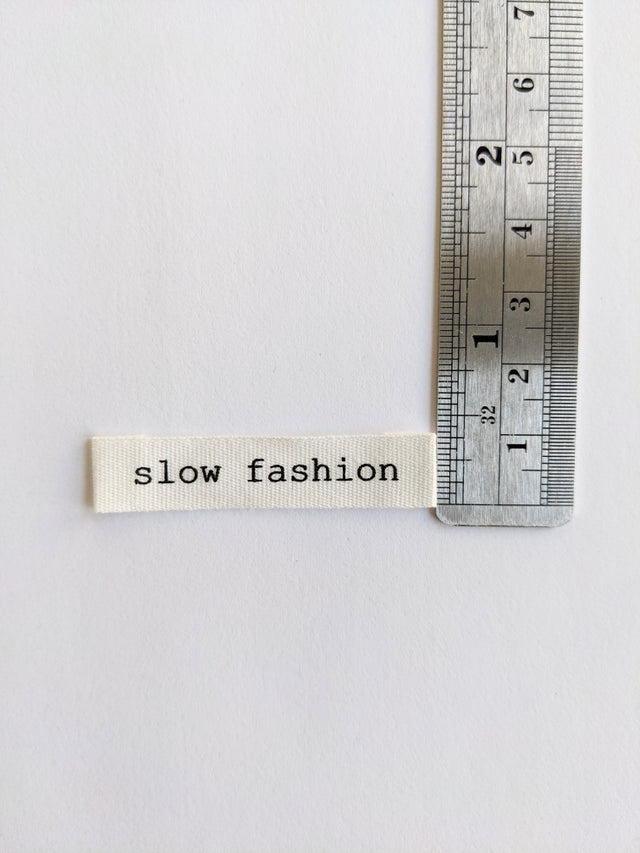 Intensely Distracted Labels - "Slow Fashion"