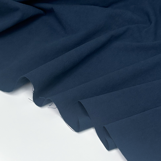 Midweight Organic Cotton Woven - Navy