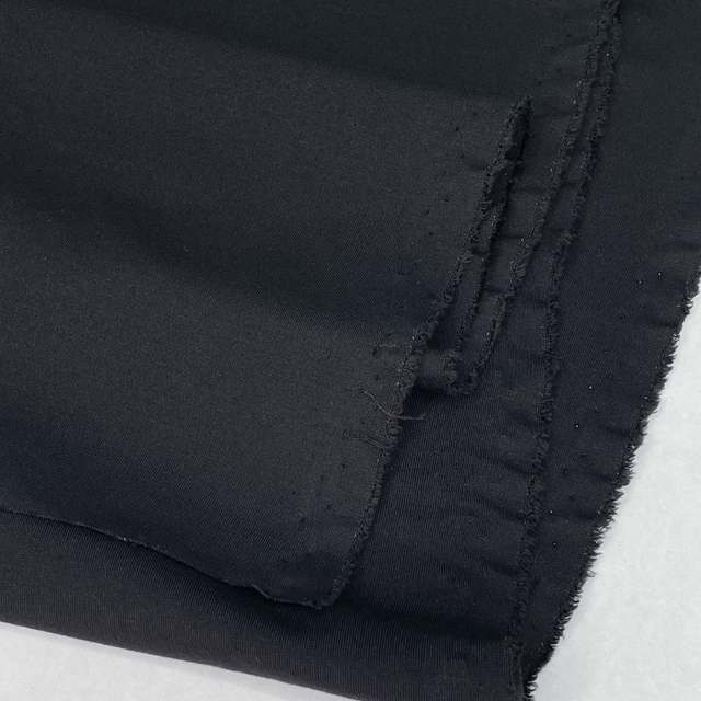 ECOVERO™ Viscose Ponte - Black