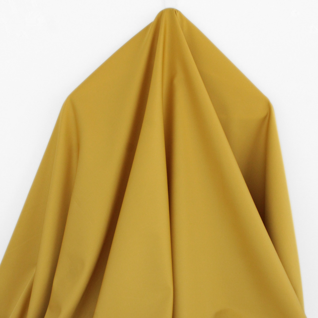 Fine Twill Cotton Shirting - Ochre