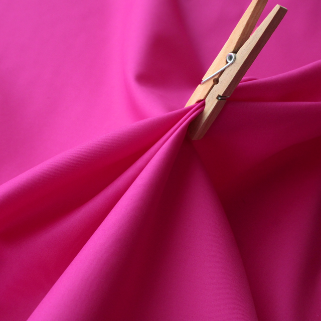 Fine Twill Cotton Shirting - Hot Pink