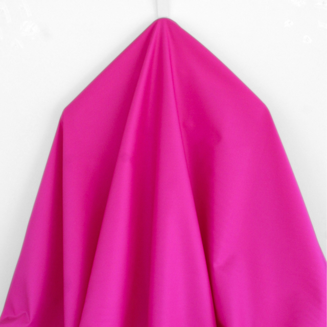 Fine Twill Cotton Shirting - Hot Pink