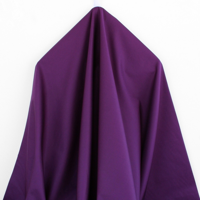 Fine Twill Cotton Shirting - Purple