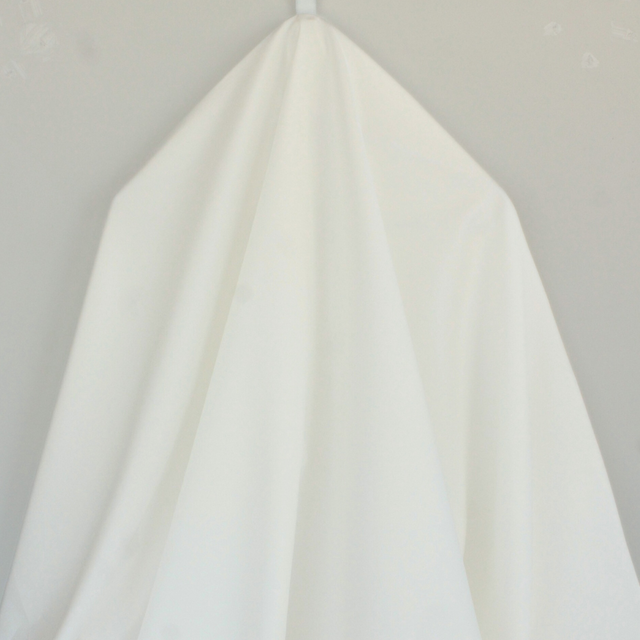 Fine Twill Cotton Shirting - White