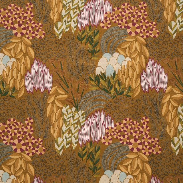 Bloom by Bookhou - Cotton + Linen Canvas - Brown