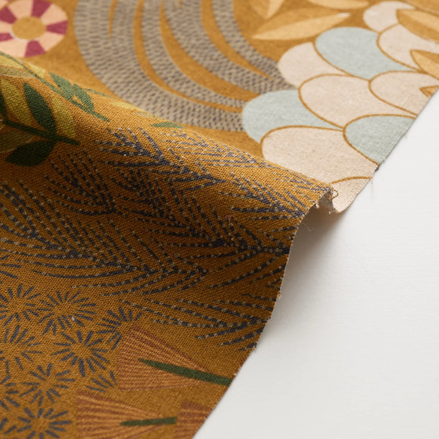 Bloom by Bookhou - Cotton + Linen Canvas - Brown