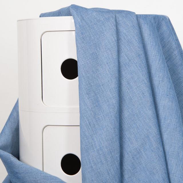 Atelier Brunette Woven Velvet Shirting - Light Blue