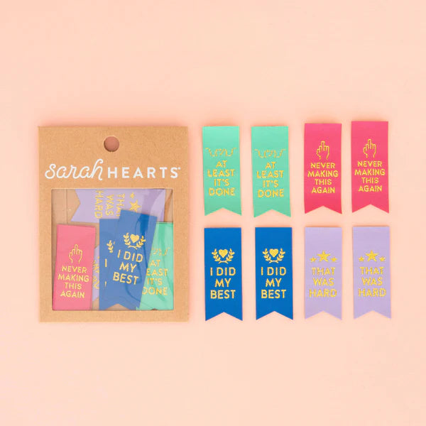 Sarah Hearts Labels - Award Ribbon Multipack