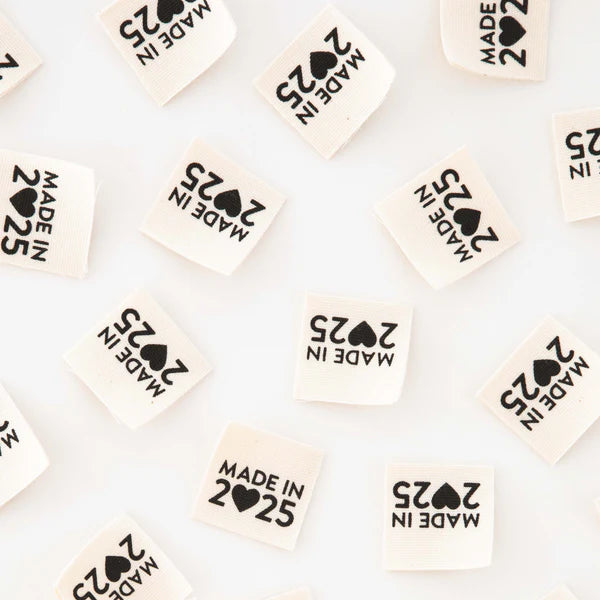 Sarah Hearts Labels - "Made in 2025"