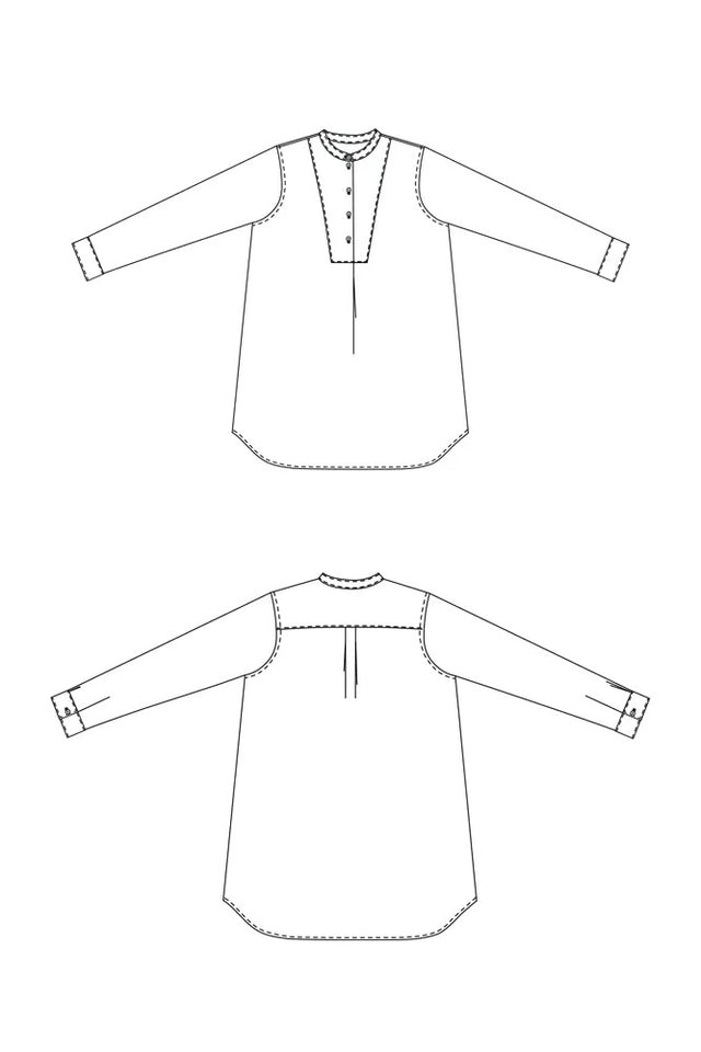 NIVEN Shirt Dress XS-XXL