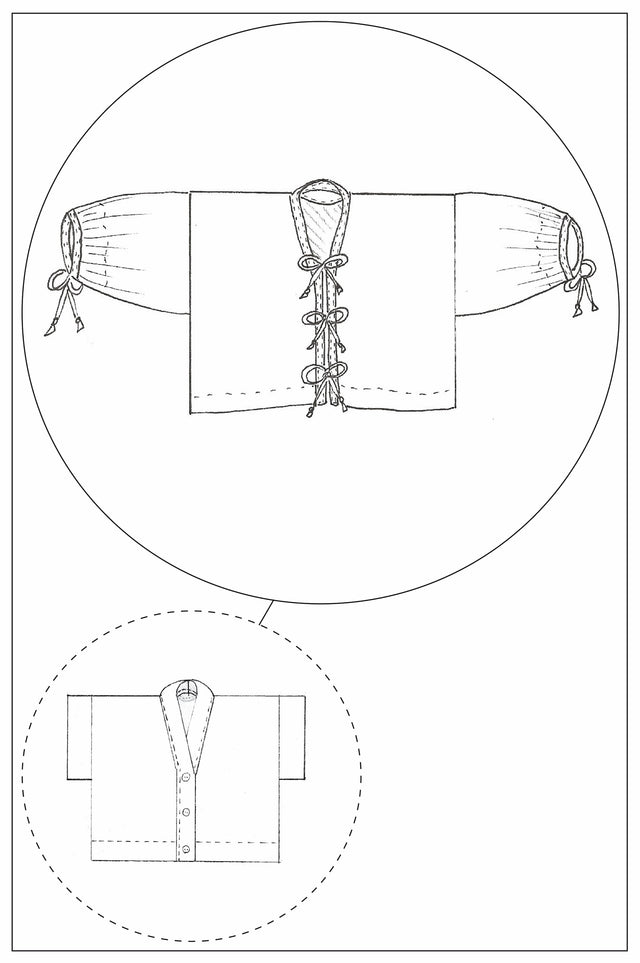 BOW TOP - HACK PDF - ADD ON TO 'ZW CROPPED SHIRT' PATTERN