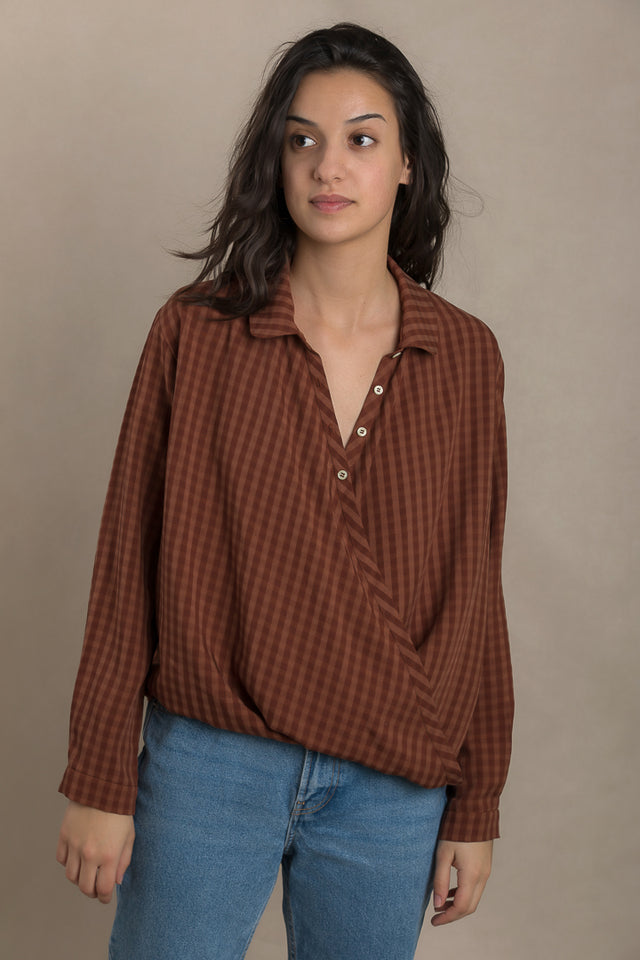 Chemise croisée Jane